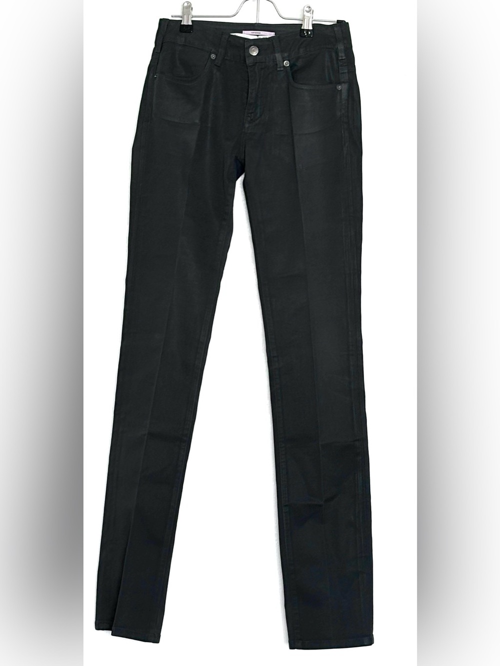 Vanessa Bruno Coated Slim Jeans Charcoal Size IT 25